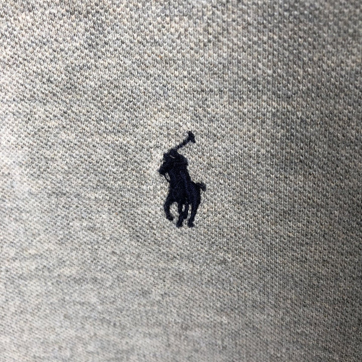 Ralph Lauren POLO Ralph Lauren short sleeve polo shirt women's size L cotton gray type Vintage Second Hand