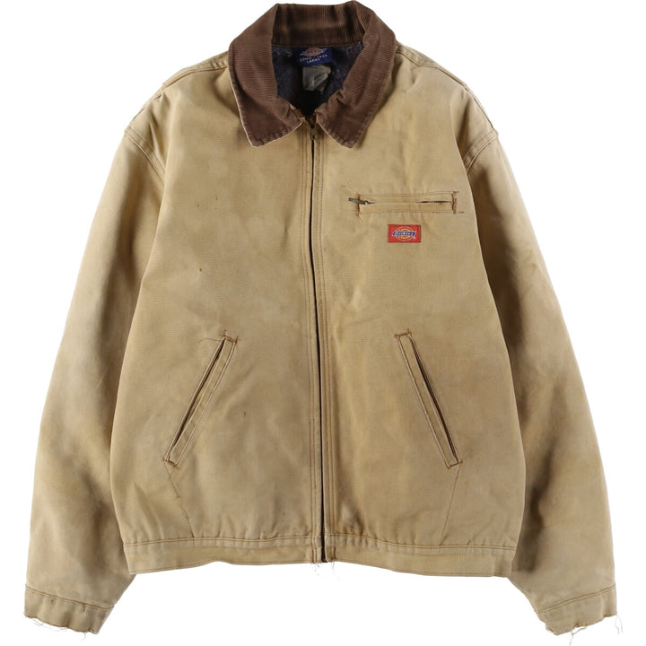 90'S Dickies Detroit Jacket Type Duck Work Jacket Men's L Size Vintage unknown brown type Vintage Second Hand