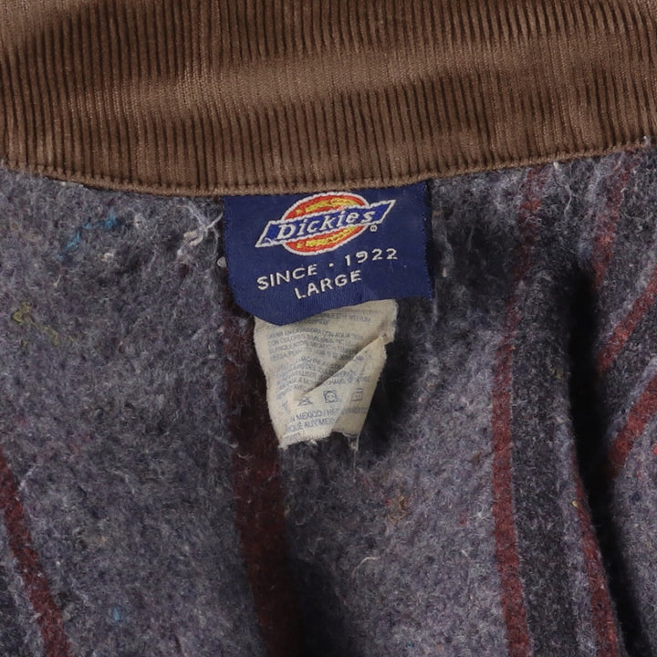 90'S Dickies Detroit Jacket Type Duck Work Jacket Men's L Size Vintage unknown brown type Vintage Second Hand