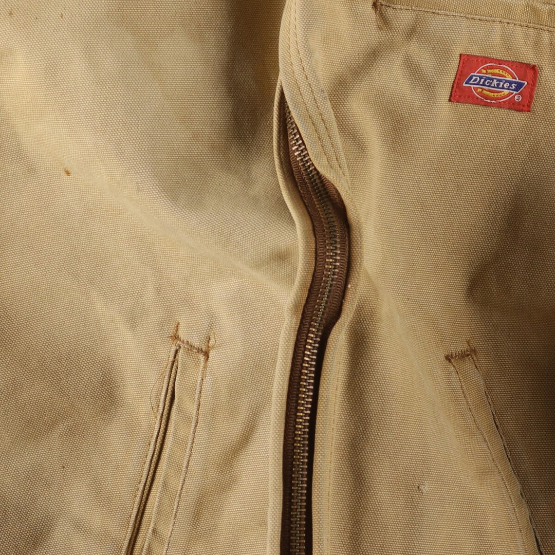 90'S Dickies Detroit Jacket Type Duck Work Jacket Men's L Size Vintage unknown brown type Vintage Second Hand