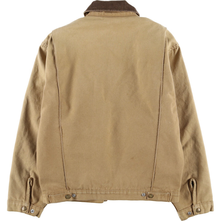 90'S Dickies Detroit Jacket Type Duck Work Jacket Men's M Size Vintage unclear brown type Vintage Second Hand