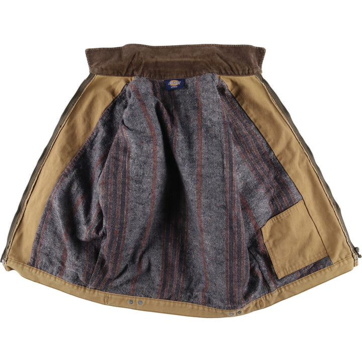 90'S Dickies Detroit Jacket Type Duck Work Jacket Men's M Size Vintage unclear brown type Vintage Second Hand