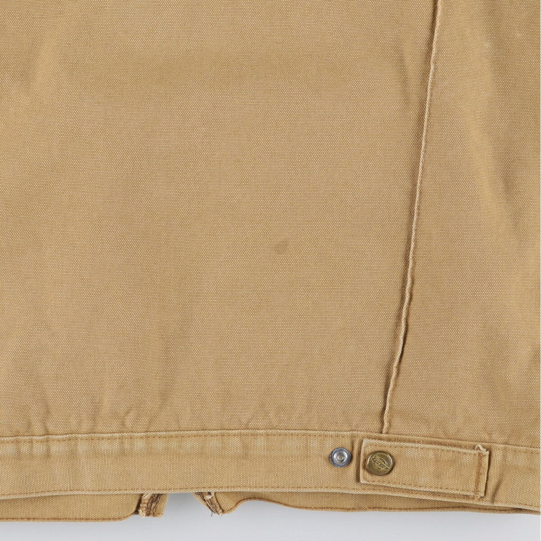 90'S Dickies Detroit Jacket Type Duck Work Jacket Men's M Size Vintage unclear brown type Vintage Second Hand