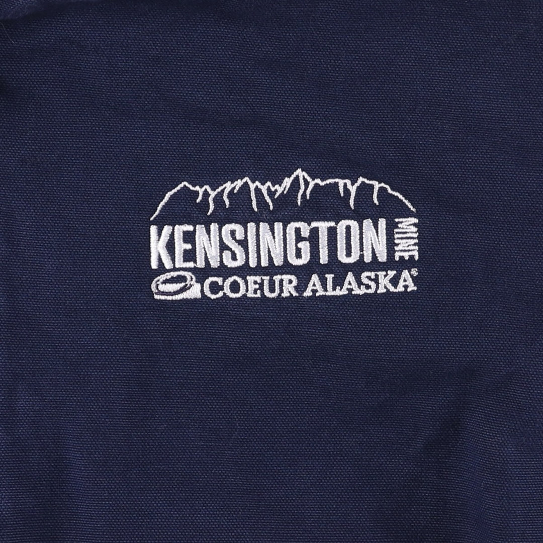 Carhartt Loose Fit Duck Full Zip Hoodie, Men's L size cotton navy blue type Vintage Second Hand