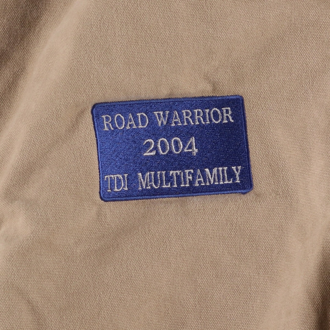 00'S Carhartt Active Jacket Duck Full Zip Hoodie Men's XL cotton beige type brown Vintage Second Hand