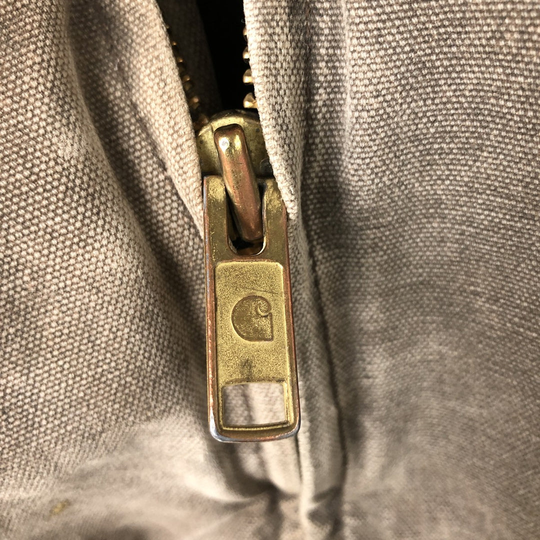 00'S Carhartt Santa Fe Jacket Duckwork Blouson Men's XL cotton brown type Vintage Second Hand