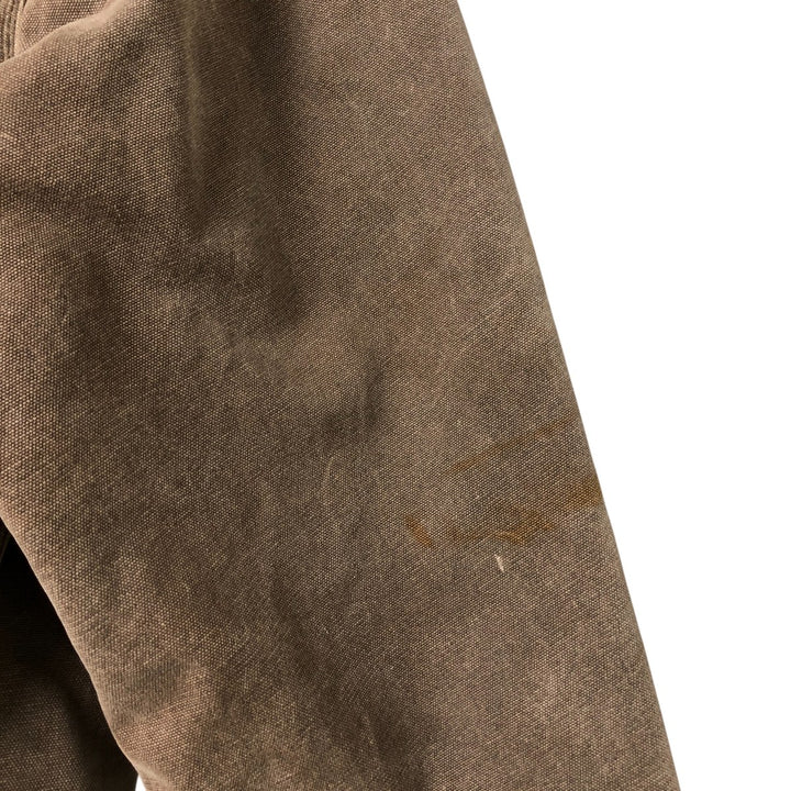 00'S Carhartt Santa Fe Jacket Duckwork Blouson Men's XL cotton brown type Vintage Second Hand