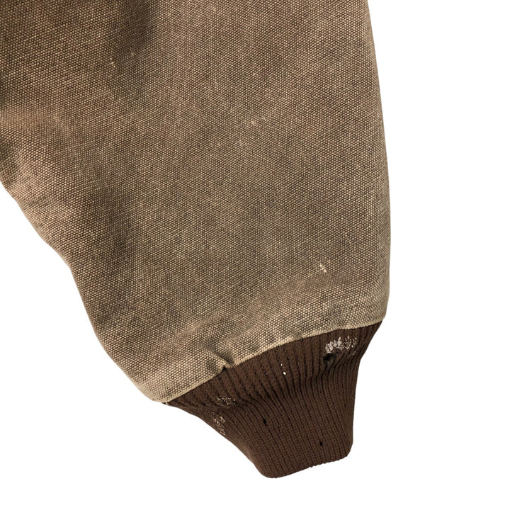 00'S Carhartt Santa Fe Jacket Duckwork Blouson Men's XL cotton brown type Vintage Second Hand