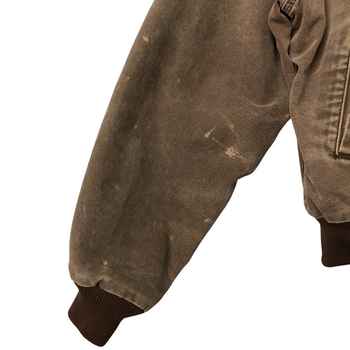 00'S Carhartt Santa Fe Jacket Duckwork Blouson Men's XL cotton brown type Vintage Second Hand