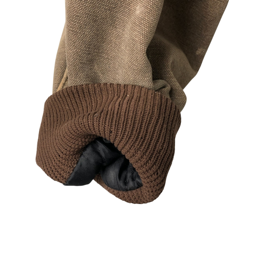 00'S Carhartt Santa Fe Jacket Duckwork Blouson Men's XL cotton brown type Vintage Second Hand