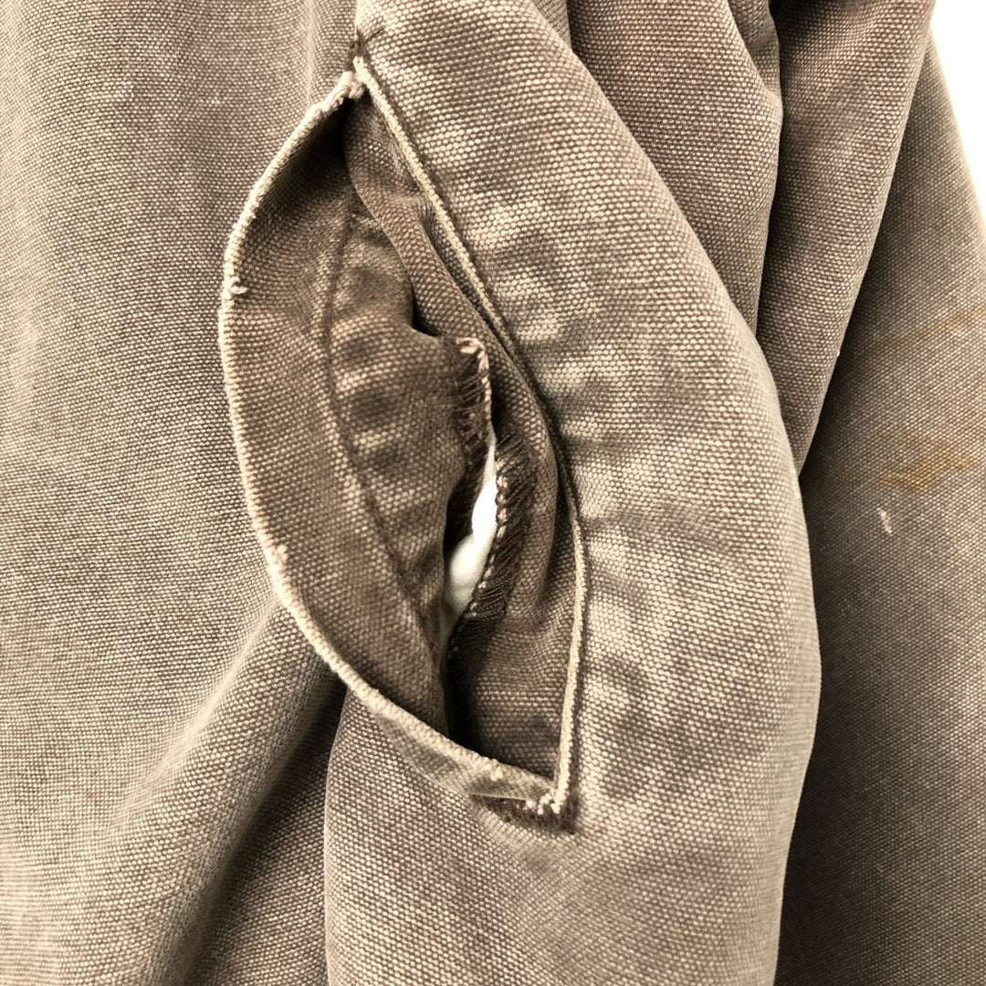 00'S Carhartt Santa Fe Jacket Duckwork Blouson Men's XL cotton brown type Vintage Second Hand