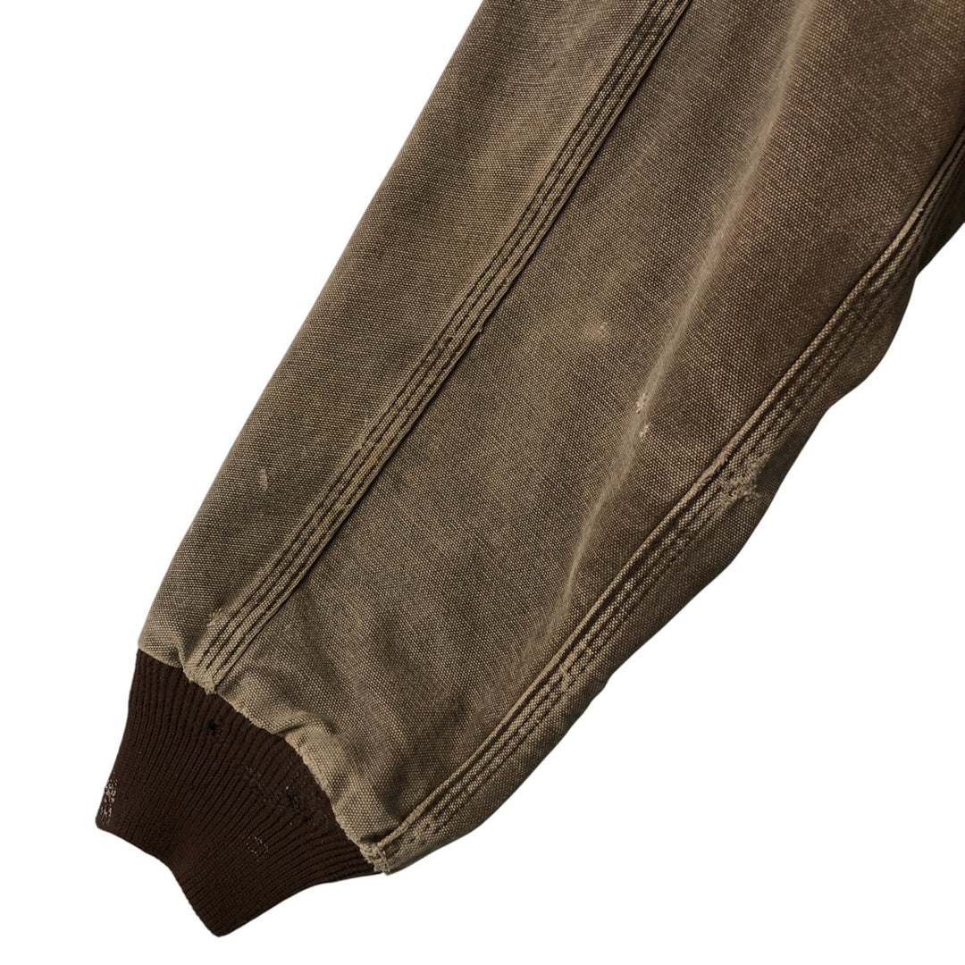 00'S Carhartt Santa Fe Jacket Duckwork Blouson Men's XL cotton brown type Vintage Second Hand