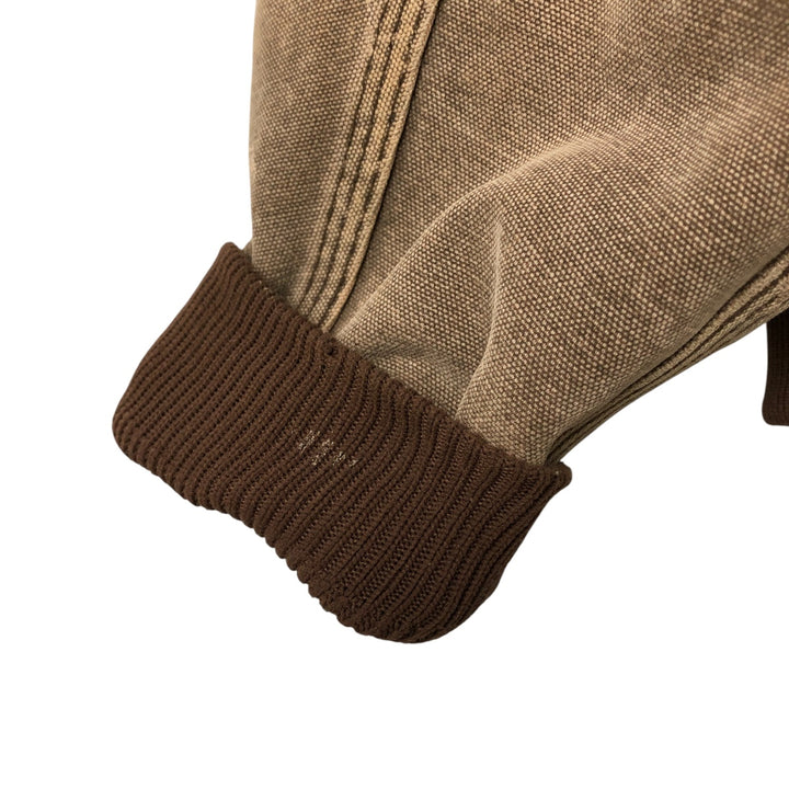 00'S Carhartt Santa Fe Jacket Duckwork Blouson Men's XL cotton brown type Vintage Second Hand