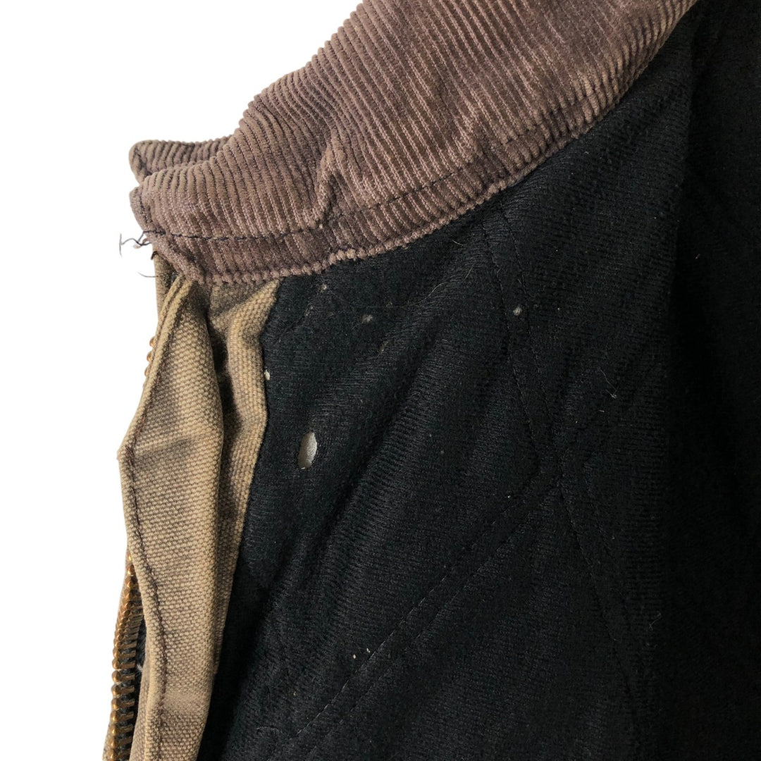 00'S Carhartt Santa Fe Jacket Duckwork Blouson Men's XL cotton brown type Vintage Second Hand
