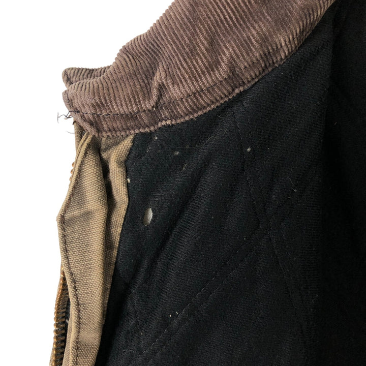 00'S Carhartt Santa Fe Jacket Duckwork Blouson Men's XL cotton brown type Vintage Second Hand