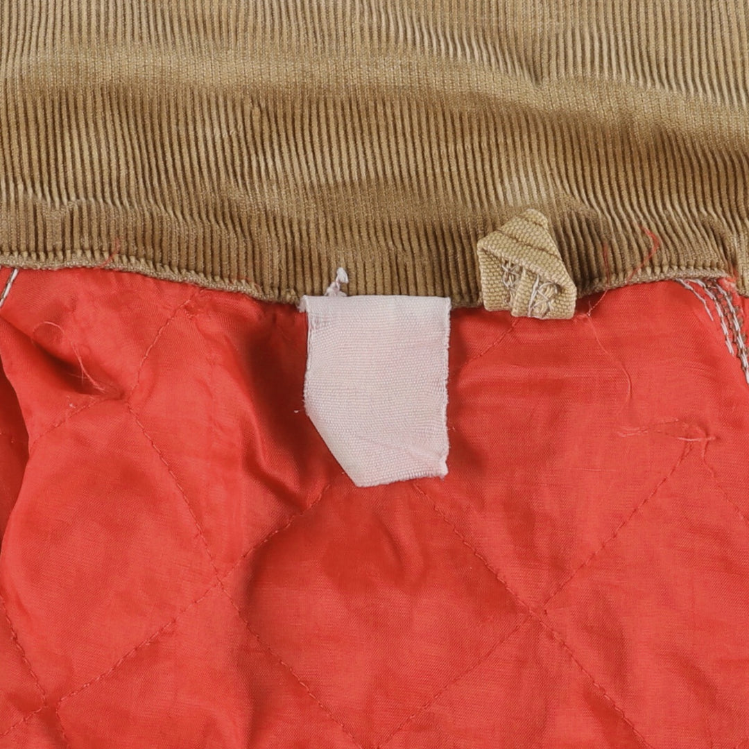 Carhartt Michigan Chore Coat Duck Coverall Men's L size unknown Beige type Vintage Second Hand