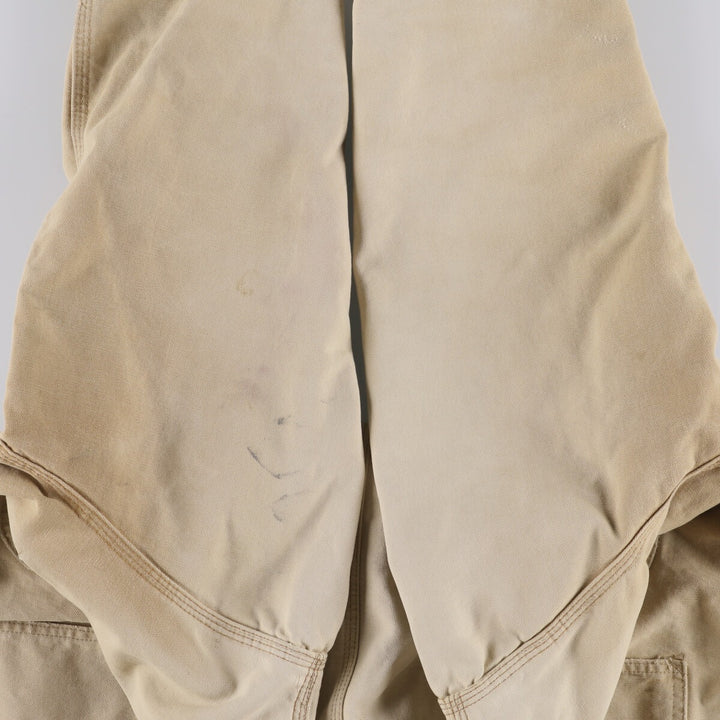 Carhartt Michigan Chore Coat Duck Coverall Men's L size unknown Beige type Vintage Second Hand