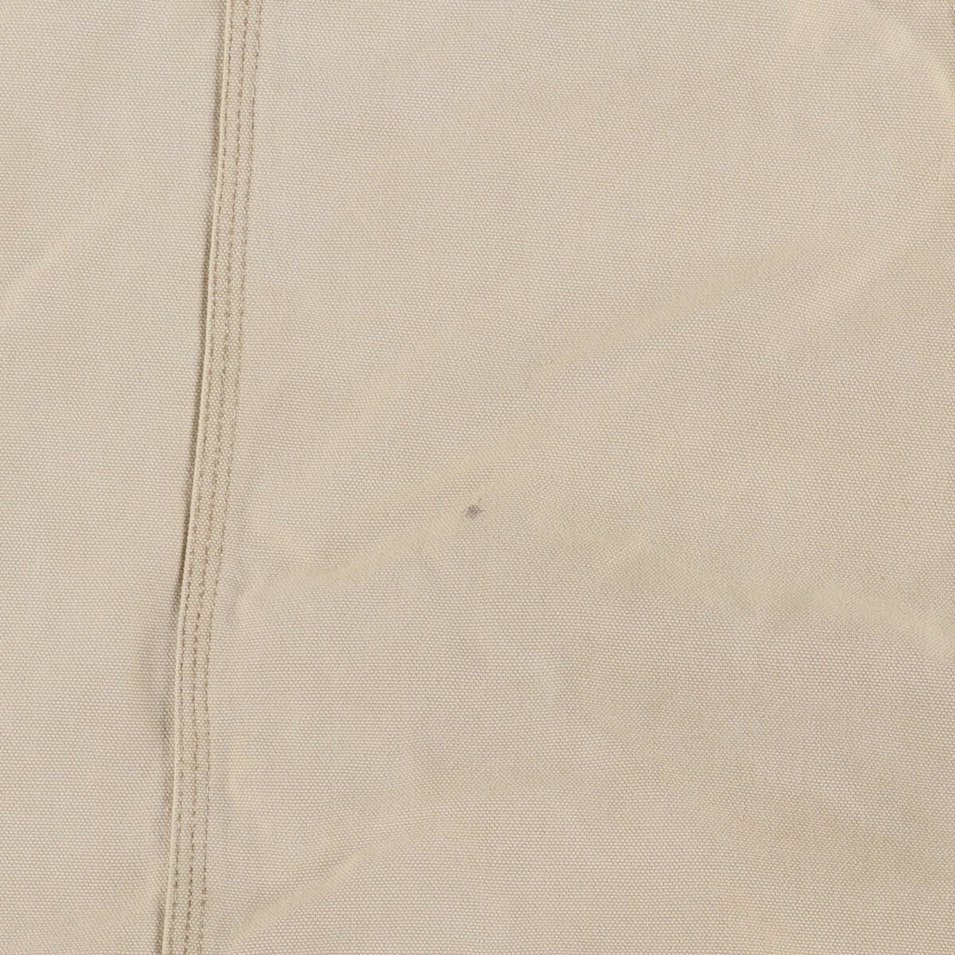 Carhartt Michigan Chore Coat Duck Coverall Men's L size unknown Beige type Vintage Second Hand