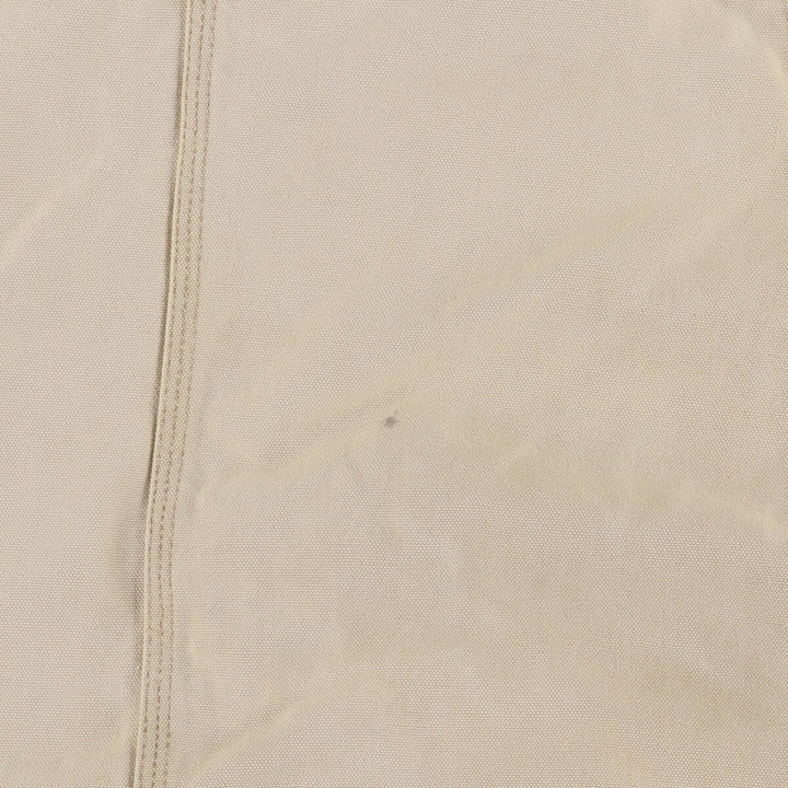 Carhartt Michigan Chore Coat Duck Coverall Men's L size unknown Beige type Vintage Second Hand