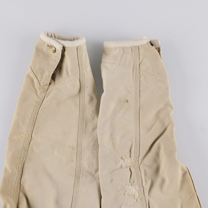 Carhartt Michigan Chore Coat Duck Coverall Men's L size unknown Beige type Vintage Second Hand