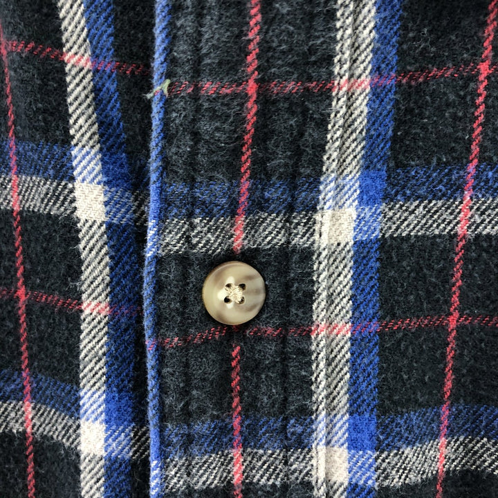 Carhartt Long Sleeve Flannel Check Shirt, Men's XL cotton black type Vintage Second Hand