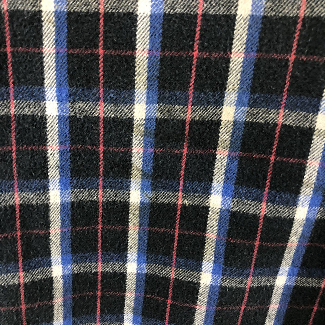 Carhartt Long Sleeve Flannel Check Shirt, Men's XL cotton black type Vintage Second Hand