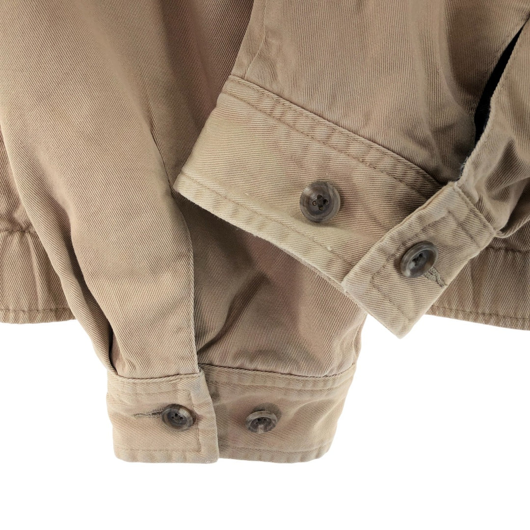 Ralph Lauren POLO by Ralph Lauren Swing Top Sports Jacket Men's L size cotton Beige type Vintage Second Hand