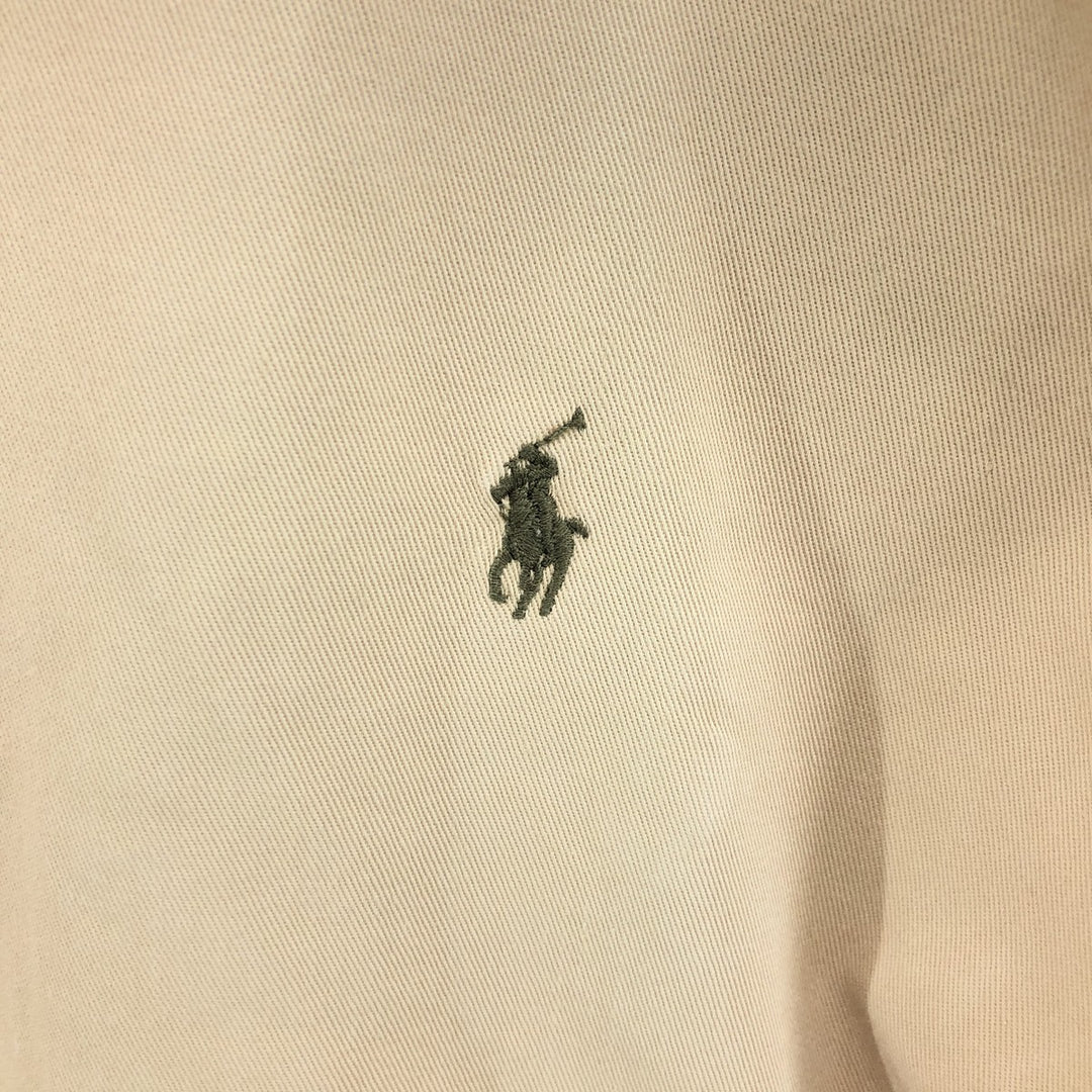 Ralph Lauren POLO by Ralph Lauren Swing Top Sports Jacket Men's L size cotton Beige type Vintage Second Hand