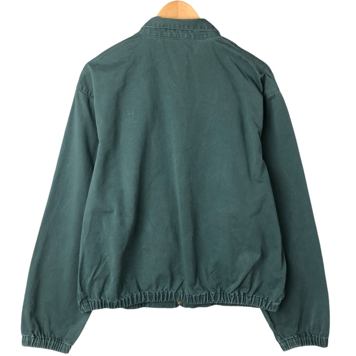 90'S Polo by Ralph Lauren swing top sports jacket, made in the USA, men's size L, vintage cotton Khaki type Vintage Second Hand