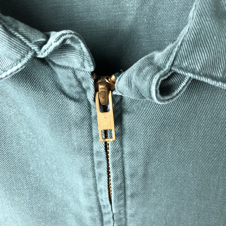 90'S Polo by Ralph Lauren swing top sports jacket, made in the USA, men's size L, vintage cotton Khaki type Vintage Second Hand