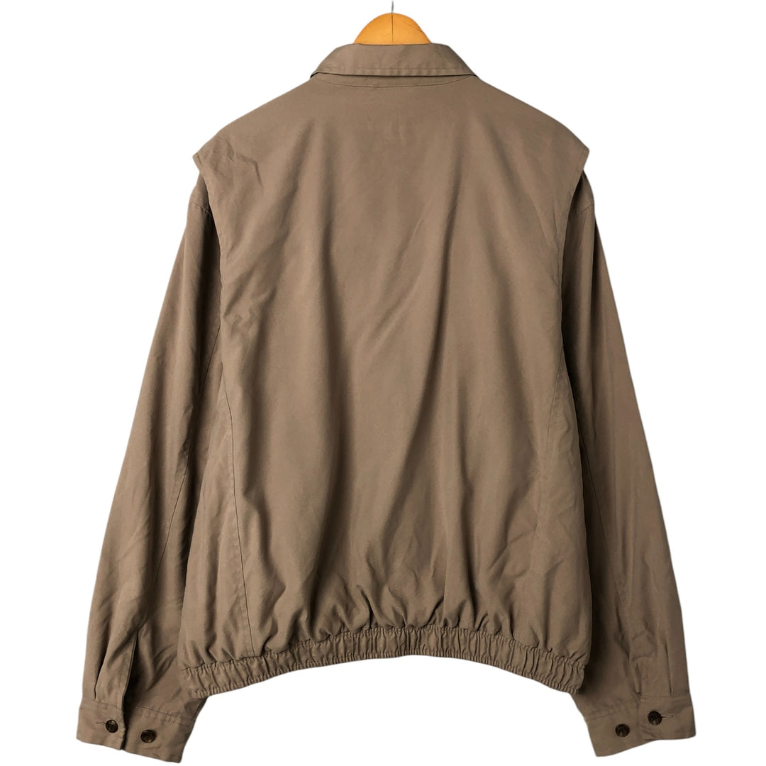 90'S Ralph Lauren POLO GOLF Swing Top Sports Jacket Men's XL Vintage polyester Beige type Vintage Second Hand