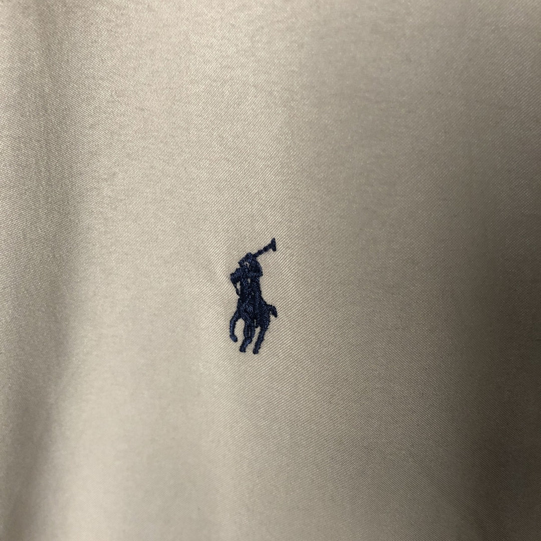90'S Ralph Lauren POLO GOLF Swing Top Sports Jacket Men's XL Vintage polyester Beige type Vintage Second Hand