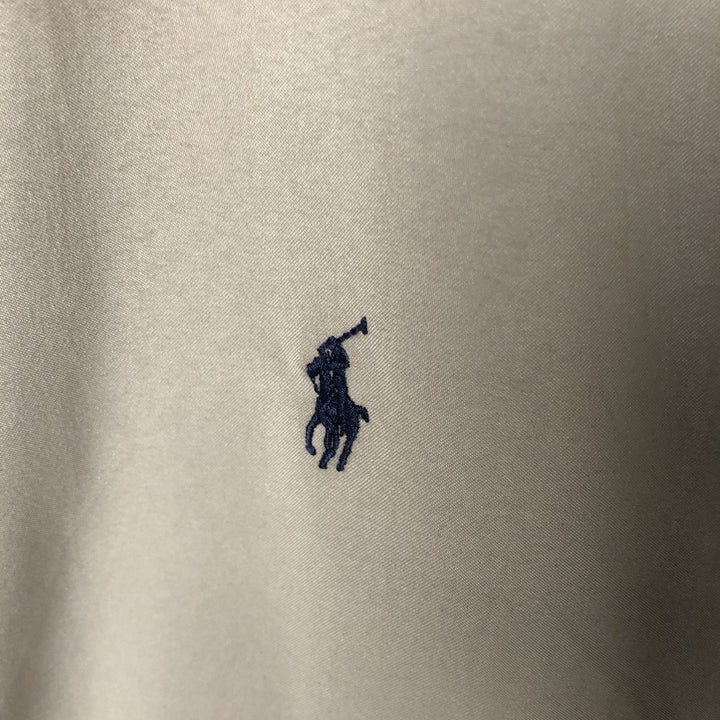 90'S Ralph Lauren POLO GOLF Swing Top Sports Jacket Men's XL Vintage polyester Beige type Vintage Second Hand