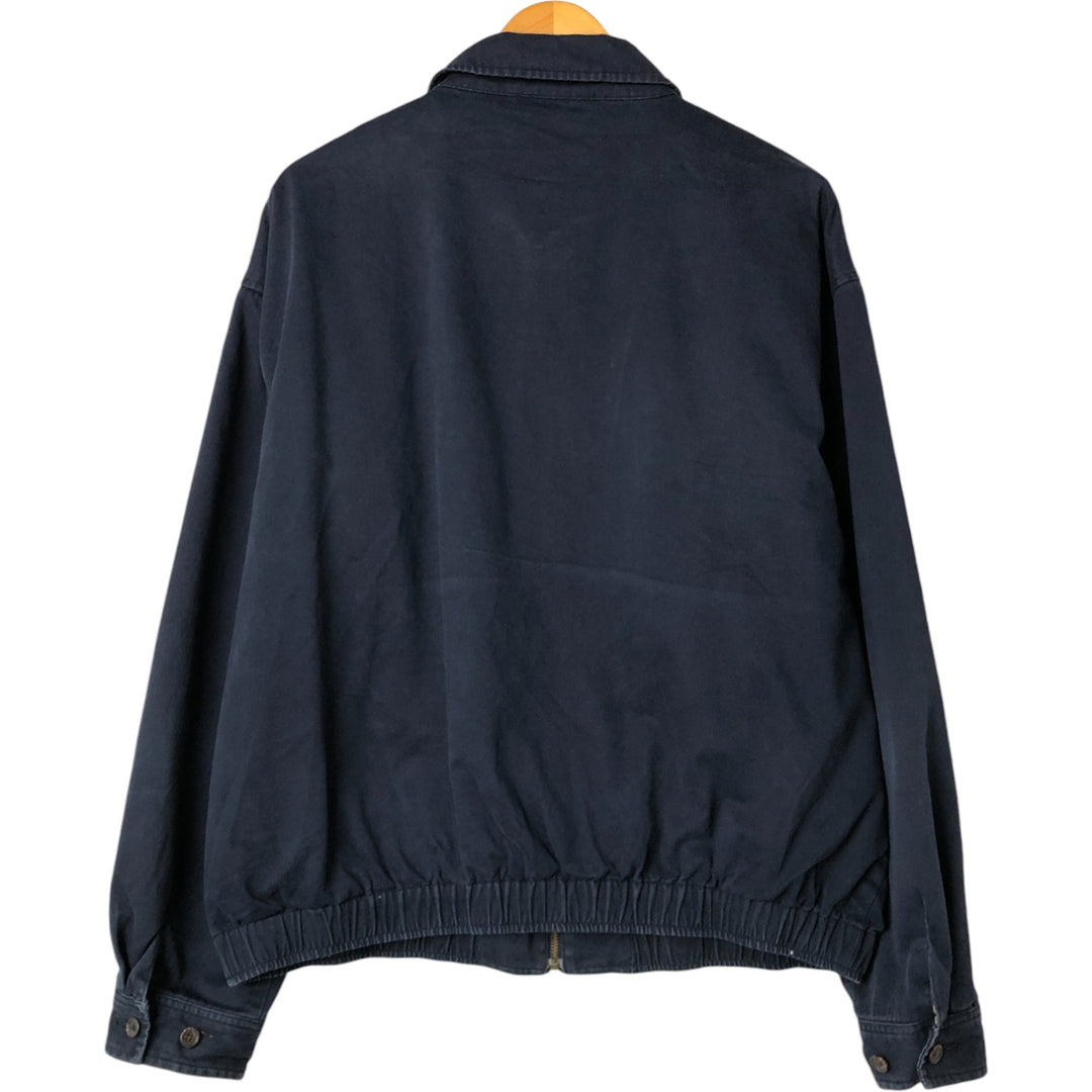 Ralph Lauren POLO by Ralph Lauren Swing Top Sports Jacket Men's XL cotton navy blue type Vintage Second Hand