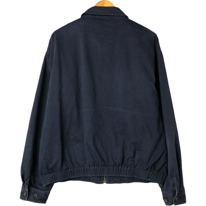 Ralph Lauren POLO by Ralph Lauren Swing Top Sports Jacket Men's XL cotton navy blue type Vintage Second Hand