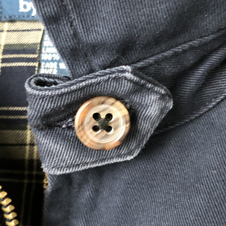 Ralph Lauren POLO by Ralph Lauren Swing Top Sports Jacket Men's XL cotton navy blue type Vintage Second Hand