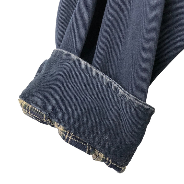 Ralph Lauren POLO by Ralph Lauren Swing Top Sports Jacket Men's XL cotton navy blue type Vintage Second Hand