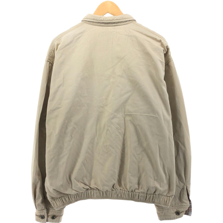Ralph Lauren POLO by Ralph Lauren Swing Top Sports Jacket Men's L size cotton Beige type Vintage Second Hand