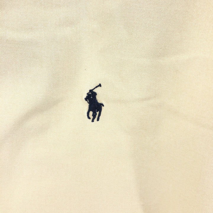 Ralph Lauren POLO by Ralph Lauren Swing Top Sports Jacket Men's L size cotton Beige type Vintage Second Hand