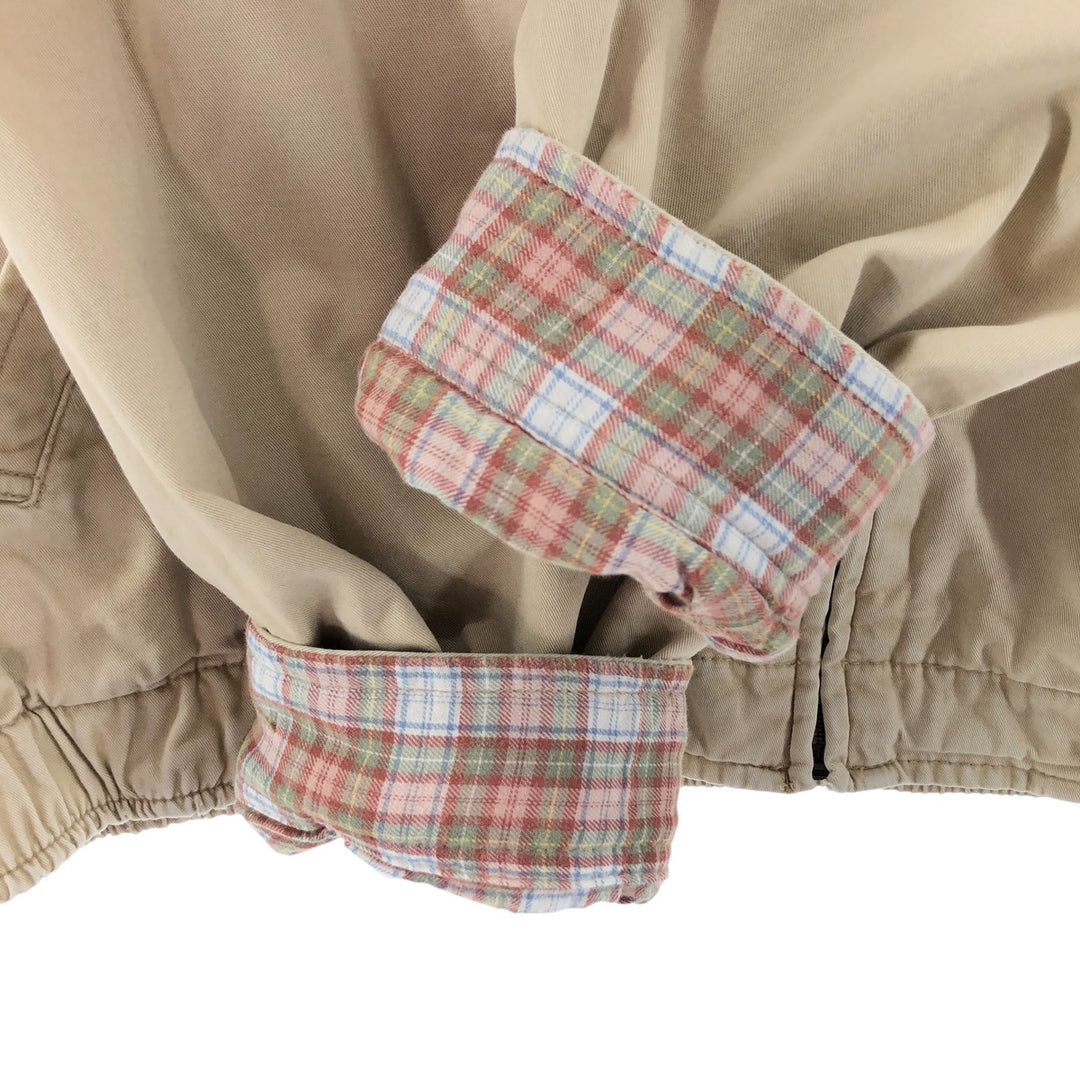 Ralph Lauren POLO by Ralph Lauren Swing Top Sports Jacket Men's L size cotton Beige type Vintage Second Hand