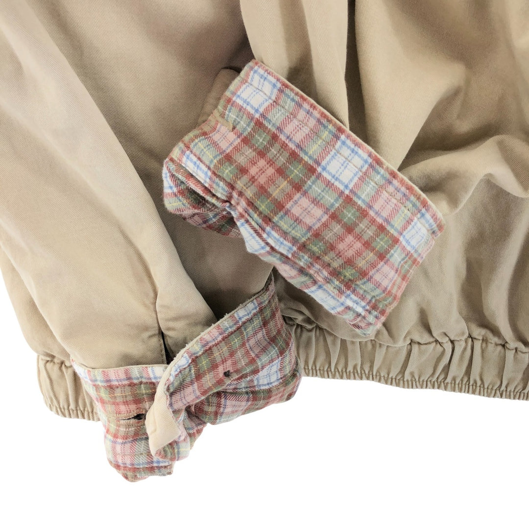 Ralph Lauren POLO by Ralph Lauren Swing Top Sports Jacket Men's L size cotton Beige type Vintage Second Hand