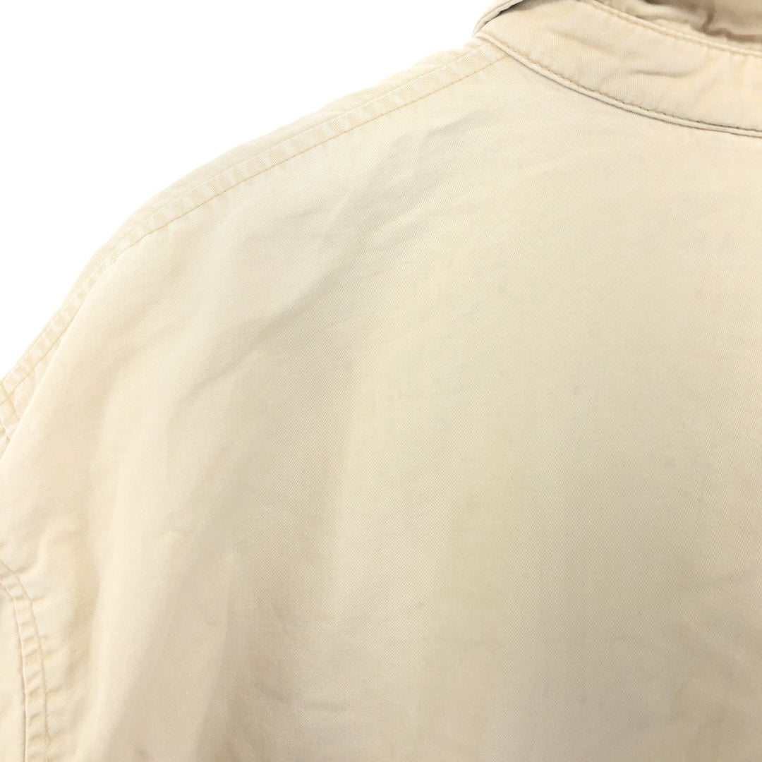 Ralph Lauren POLO by Ralph Lauren Swing Top Sports Jacket Men's L size cotton Beige type Vintage Second Hand