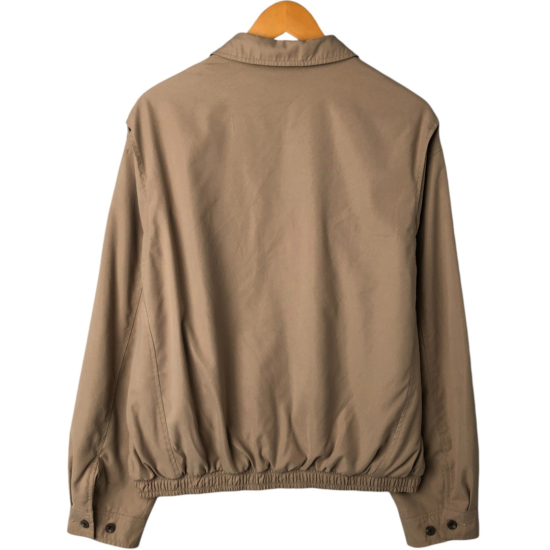 Ralph Lauren POLO by Ralph Lauren Swing Top Sports Jacket Men's L size polyester Beige type Vintage Second Hand