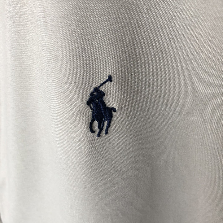 Ralph Lauren POLO by Ralph Lauren Swing Top Sports Jacket Men's L size polyester Beige type Vintage Second Hand