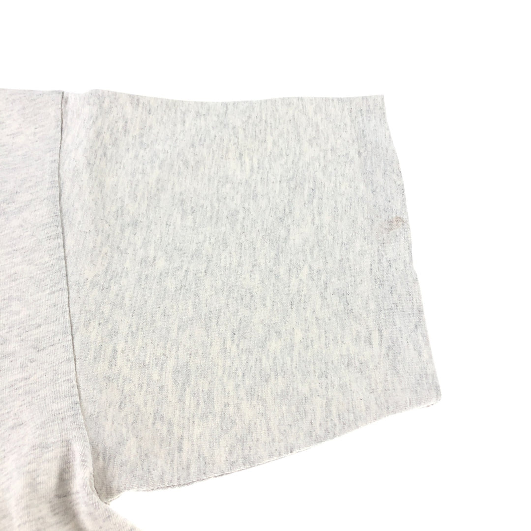 90'S MURINA message print T-shirt, made in USA, men's XL size, vintage cotton gray type Vintage Second Hand