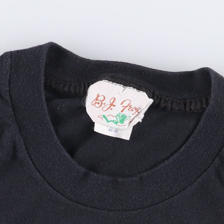 90'S Bjfrog DICK TRACY Movie T-shirt Made in USA Men's XL Vintage cotton black type Vintage Second Hand