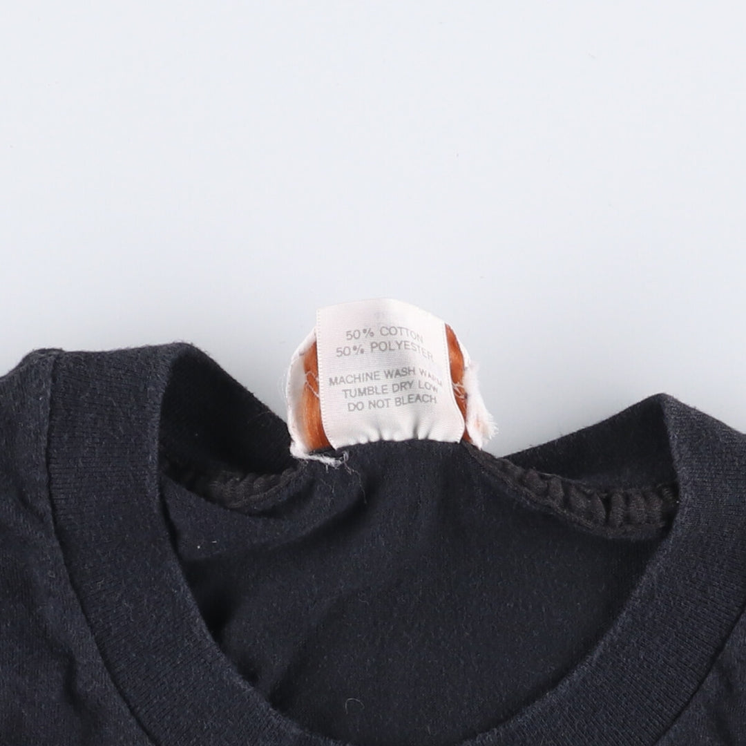 90'S Bjfrog DICK TRACY Movie T-shirt Made in USA Men's XL Vintage cotton black type Vintage Second Hand