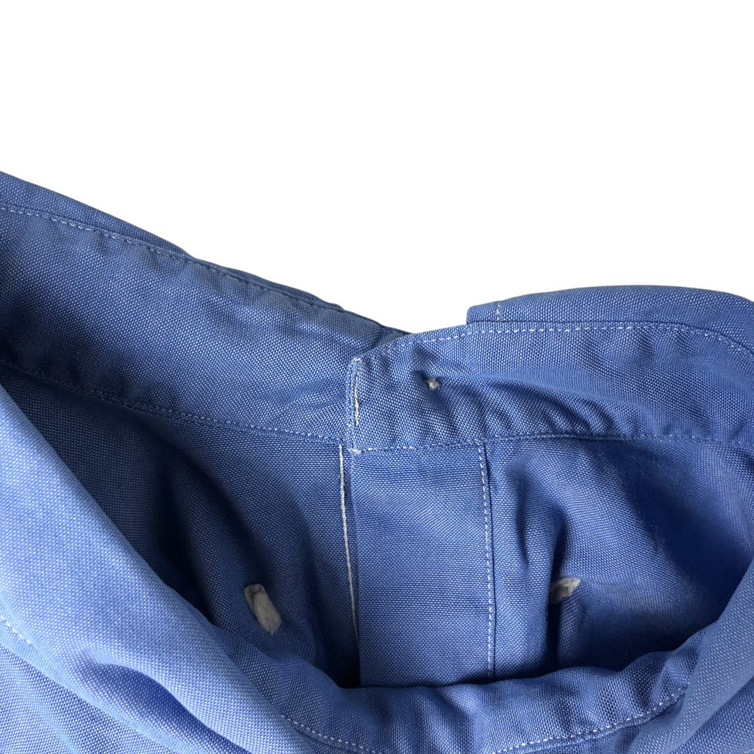 Ralph Lauren Classic Fit Long Sleeve Button Down Shirt, Men's Size L cotton blue type Vintage Second Hand
