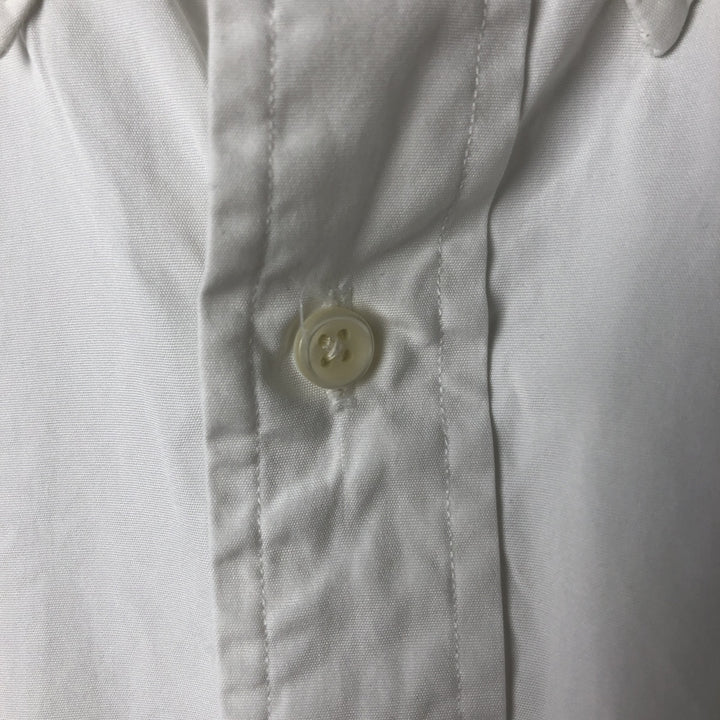 Ralph Lauren CUSTOM FIT long sleeve button down shirt, men's size L cotton white type Vintage Second Hand