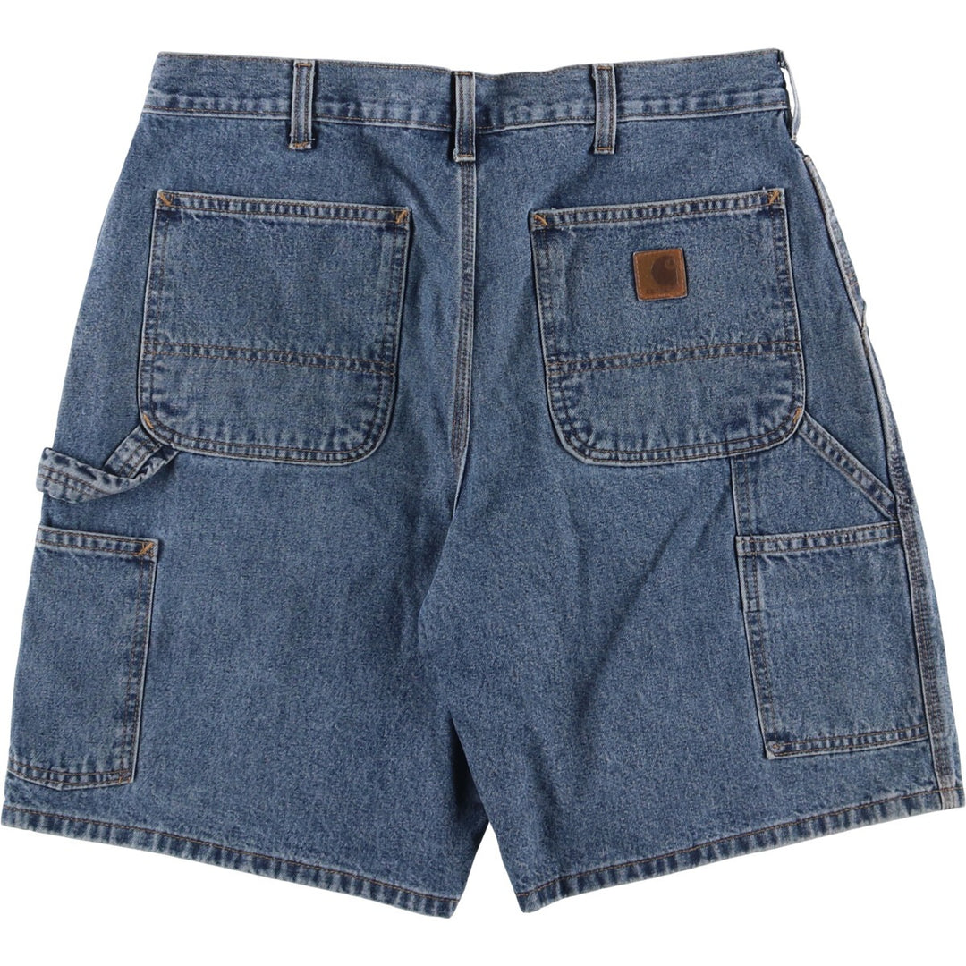 Carhartt Denim Painter Shorts, Shorts, Men's, W34 equivalent cotton blue type Vintage Second Hand